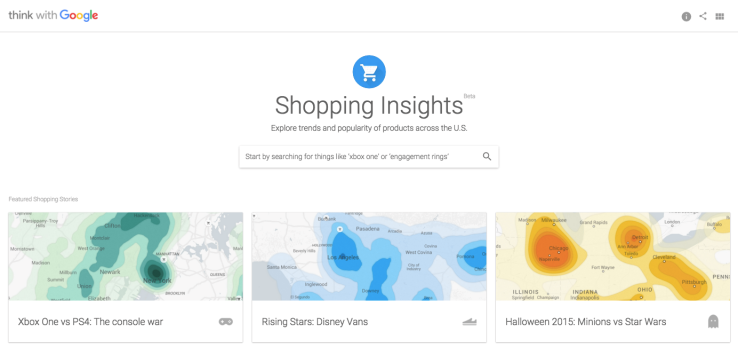 google shopping insights